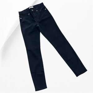 Madewell 9" High Rise Skinny Jeans in Black – Size 28